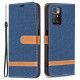 Xiaomi Redmi 10 Capa de tecido e tecido de couro Xiaomi Redmi 10 Capa de tecido e tecido de couro
