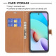 Xiaomi Redmi 10 Capa de tecido e tecido de couro Xiaomi Redmi 10 Capa de tecido e tecido de couro
