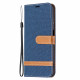 Xiaomi Redmi 10 Capa de tecido e tecido de couro