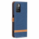 Xiaomi Redmi 10 Capa de tecido e tecido de couro Xiaomi Redmi 10 Capa de tecido e tecido de couro