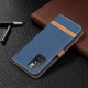Xiaomi Redmi 10 Capa de tecido e tecido de couro Xiaomi Redmi 10 Capa de tecido e tecido de couro