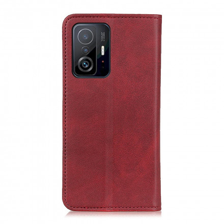 Tampa Flip Cover Xiaomi 11T / 11T Pro Split Leather Matt Tampa Flip Cover Xiaomi 11T / 11T Pro Split Leather Matt