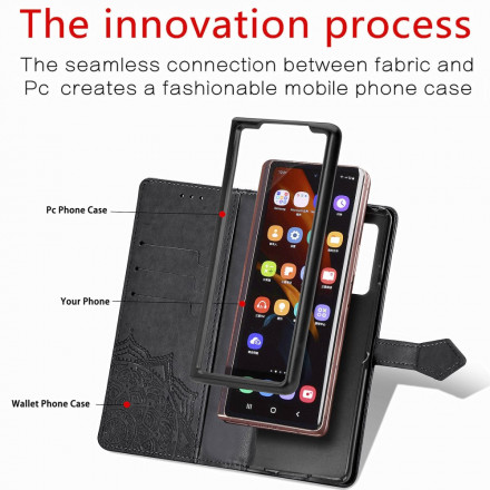 Samsung Galaxy Z Fold 3 5G Case Mandala Idade Média