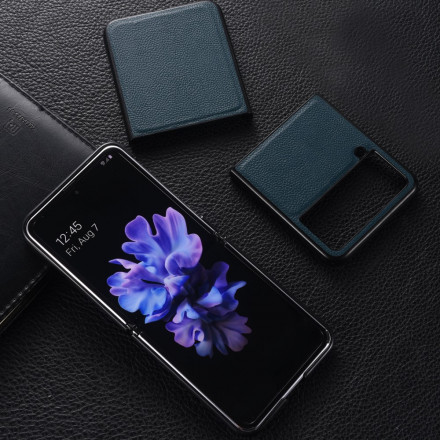 Samsung Galaxy Z Flip 3 5G Capa de couro genuíno