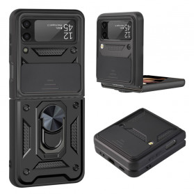 Samsung Galaxy Z Flip 3 5G Hybrid Case com anel de suporte