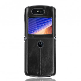 Capa Motorola Razr 5G Costuras de Couro
