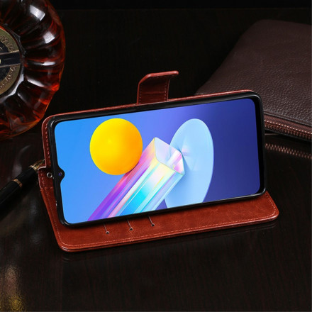 Capa de couro Vivo Y72 5G IDEWEI