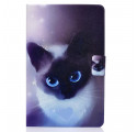 Capa Huawei MatePad New Blue-Eyed Cat