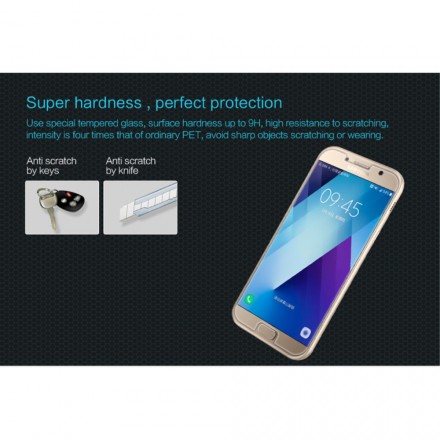 Protecção de vidro temperado para Samsung Galaxy A5 2017 Protecção de vidro temperado para Samsung Galaxy A5 2017