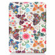 Capa Inteligente iPad Mini 6 (2021) Capa Stylus Flores Vintage