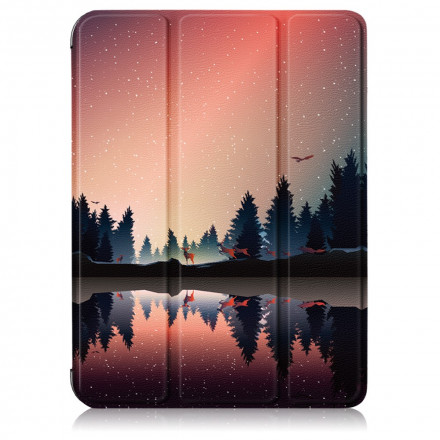 Capa inteligente iPad Mini 6 (2021) Stylus Case Forest