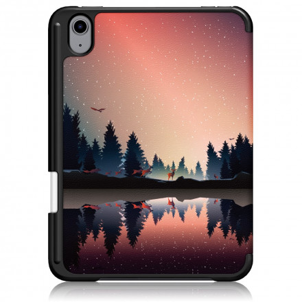 Capa inteligente iPad Mini 6 (2021) Stylus Case Forest