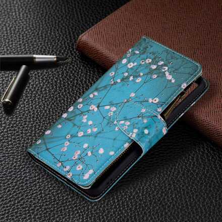 Oppo Reno 6 5G Zip Pocket Pocket Case Tree