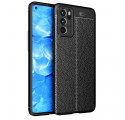 Oppo Reno 6 5G Capa de efeito couro LItchi