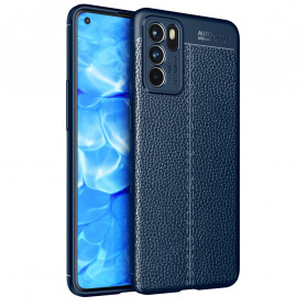 Oppo Reno 6 5G Capa de efeito couro LItchi