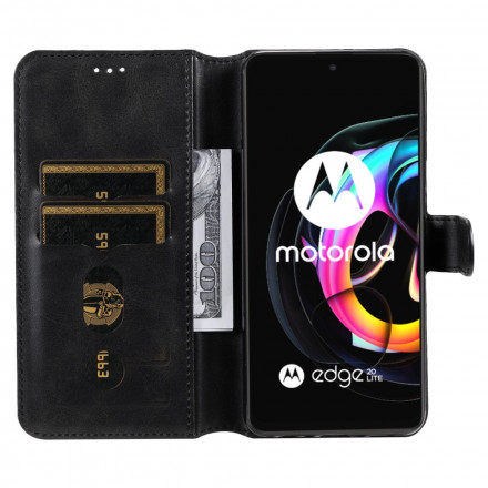 Case Motorola Edge 20 Lite Leatherette Novas Cores