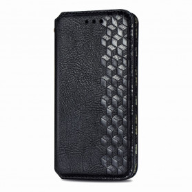 Capa Motorola Edge 20 Lite Leatherette Texture Diamond Texture