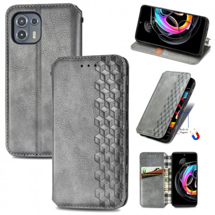 Capa Motorola Edge 20 Lite Leatherette Texture Diamond Texture