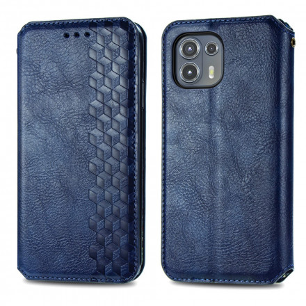 Capa Motorola Edge 20 Lite Leatherette Texture Diamond Texture