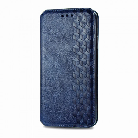 Capa Motorola Edge 20 Lite Leatherette Texture Diamond Texture