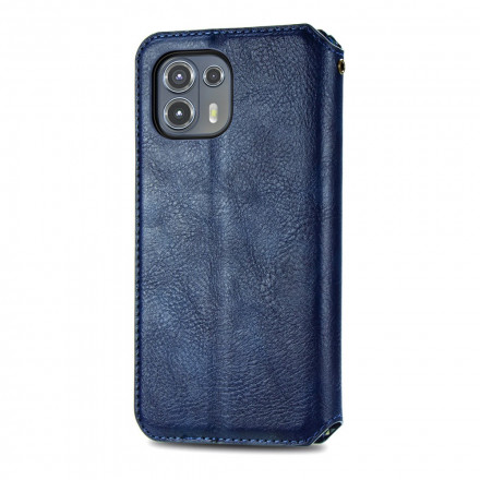 Capa Motorola Edge 20 Lite Leatherette Texture Diamond Texture