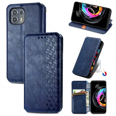 Capa Motorola Edge 20 Lite Leatherette Texture Diamond Texture