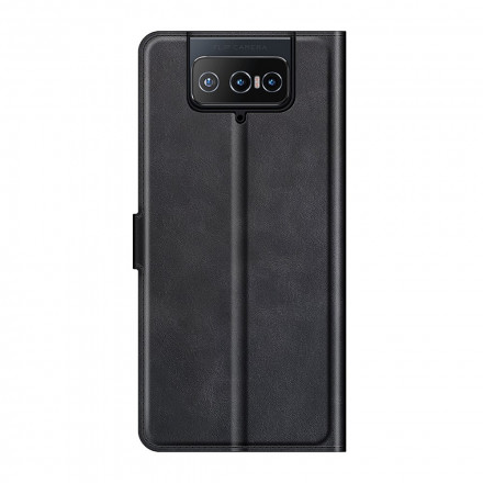 Asus Zenfone 8 Flip Leatherette Slim Case