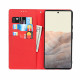 Tampa Flip Cover Google Pixel 6 Leather Genuine Lychee Strap