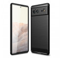 Google Pixel 6 Capa de fibra de carbono escovada