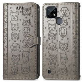 Capa Realme C21 Animais