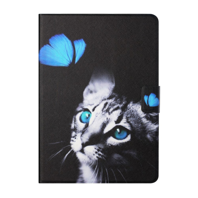 iPad Mini 6 (2021) Case Cat e Butterfly Blue