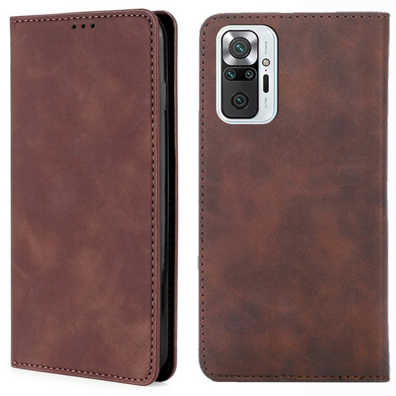 Capa Flip Xiaomi Redmi Note 10 Pro Skin-Touch Classic