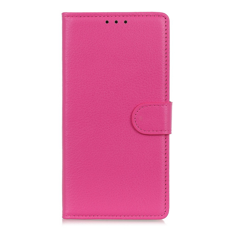 Capa Poco M4 Pro 5G Leather Effect Lychee Premium