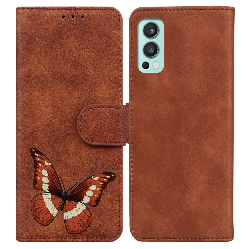 Capa OnePlus Nord 2 5G Skin-Touch Butterfly