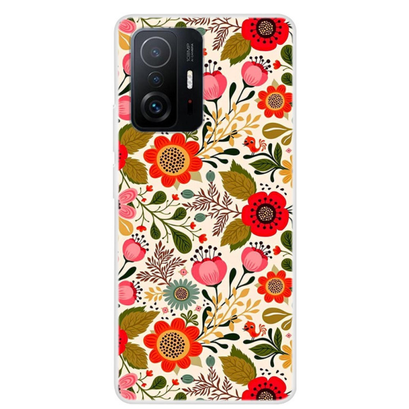 Xiaomi 11T / 11T Pro Case Flowered Tapestry