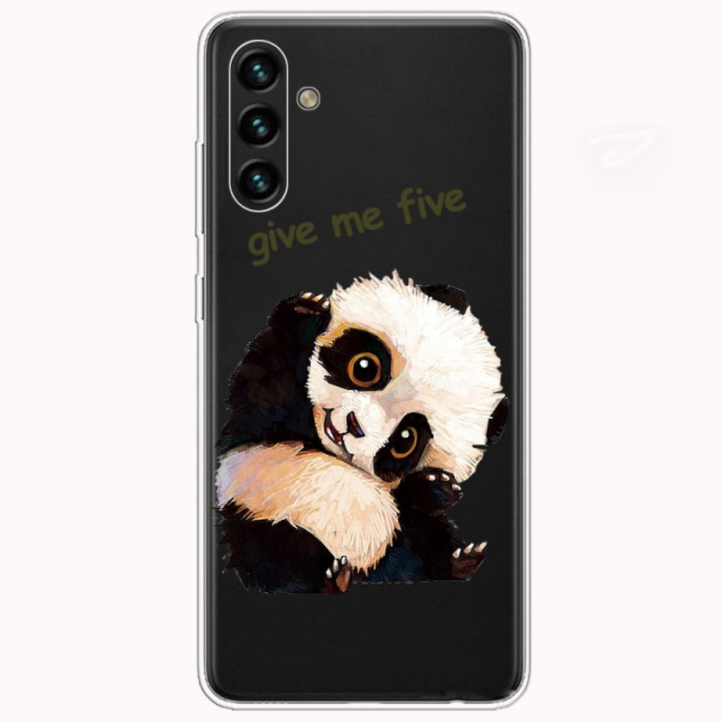 Capa Samsung Galaxy A13 5G / A04s Panda Give Me Five