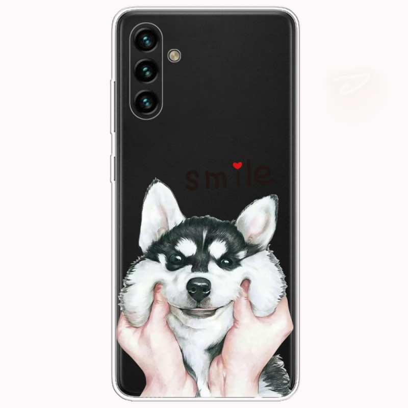 Capa Smile Dog para Samsung Galaxy A13 5G / A04s