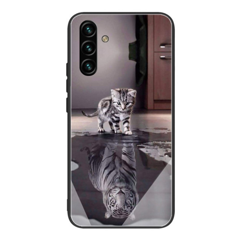 Capa de vidro temperado para Samsung Galaxy A13 5G / A04s Ernest the Tiger