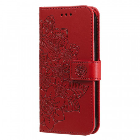 Capa de Mandala de Flor...