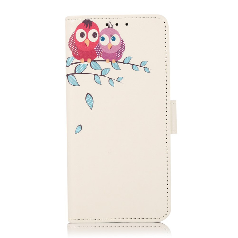 Samsung Galaxy M32 Case Couple Of Owls On The Tree