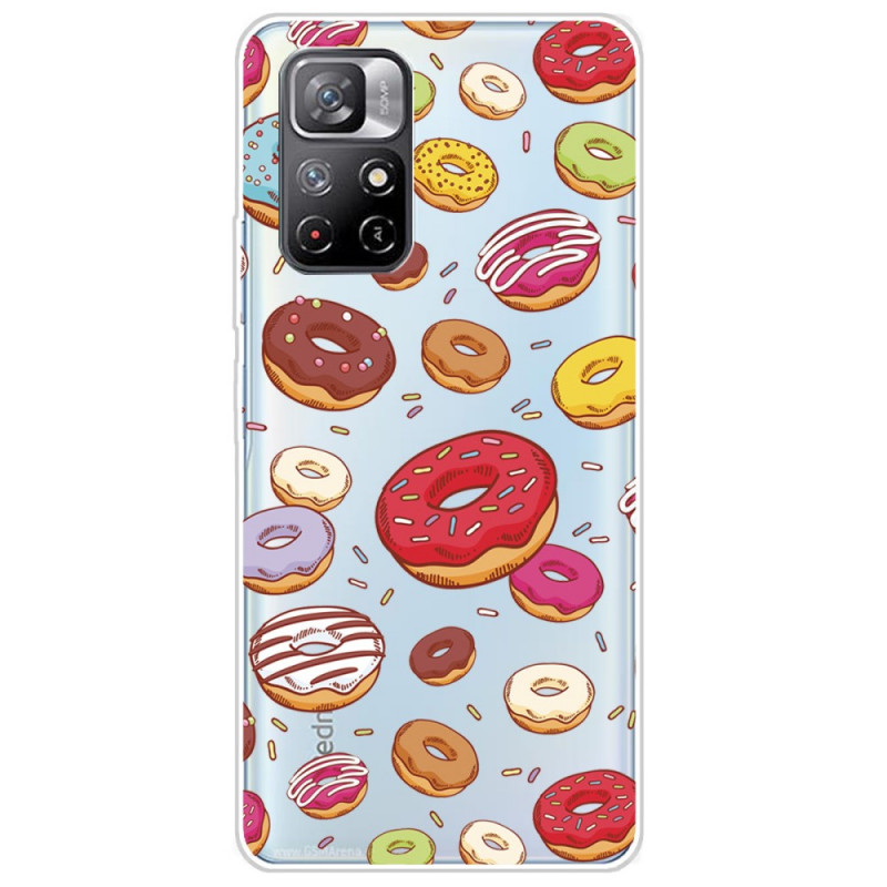 Capa Poco M4 Pro 5G Love Donuts