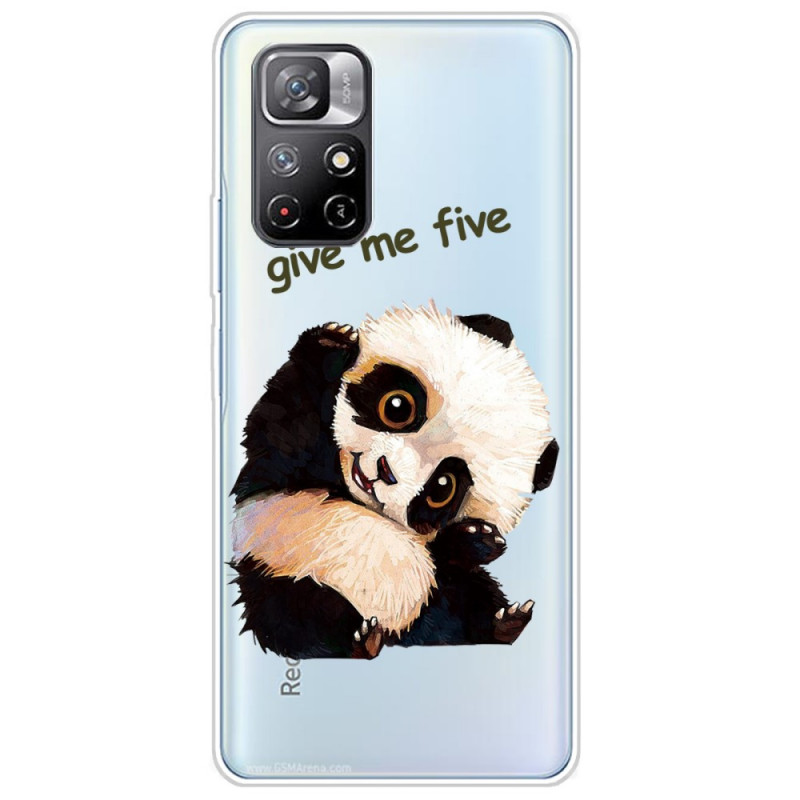 Capa Poco M4 Pro 5G Panda Give Me Five