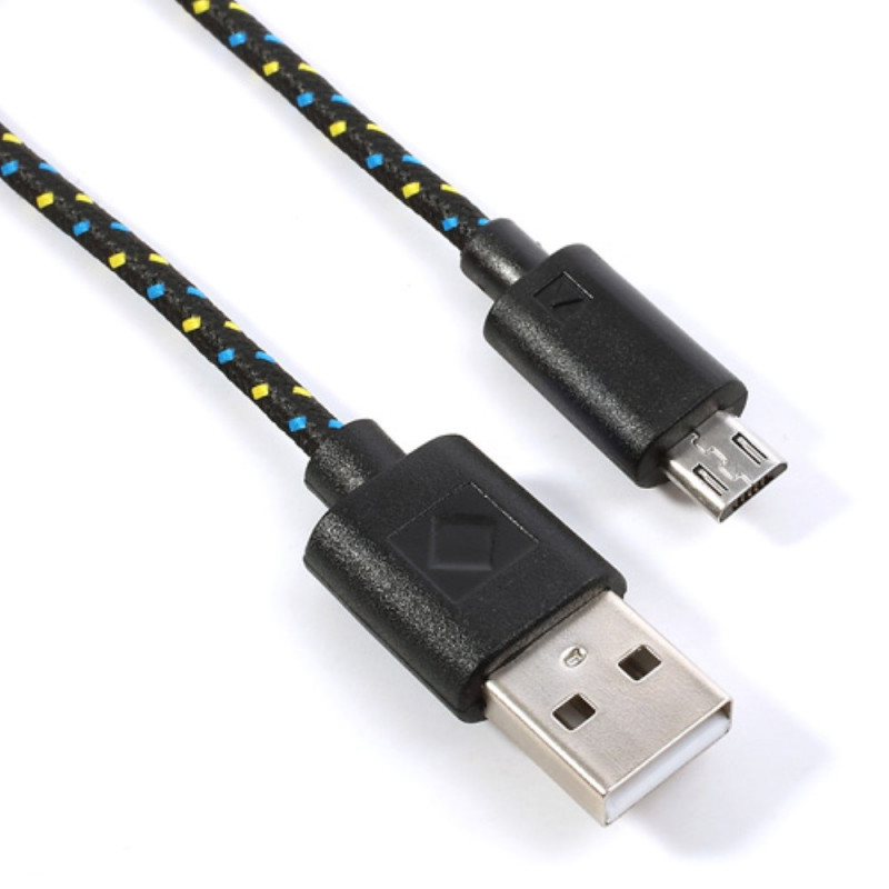 Cabo de dados coloridos USB-MICRO (2m)
