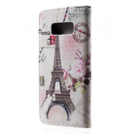 Capa Retro da Torre Samsung Galaxy S8 Eiffel