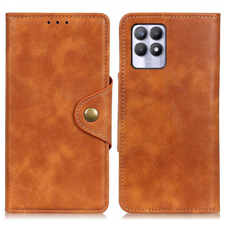 Capa de Couro Realme 8i...