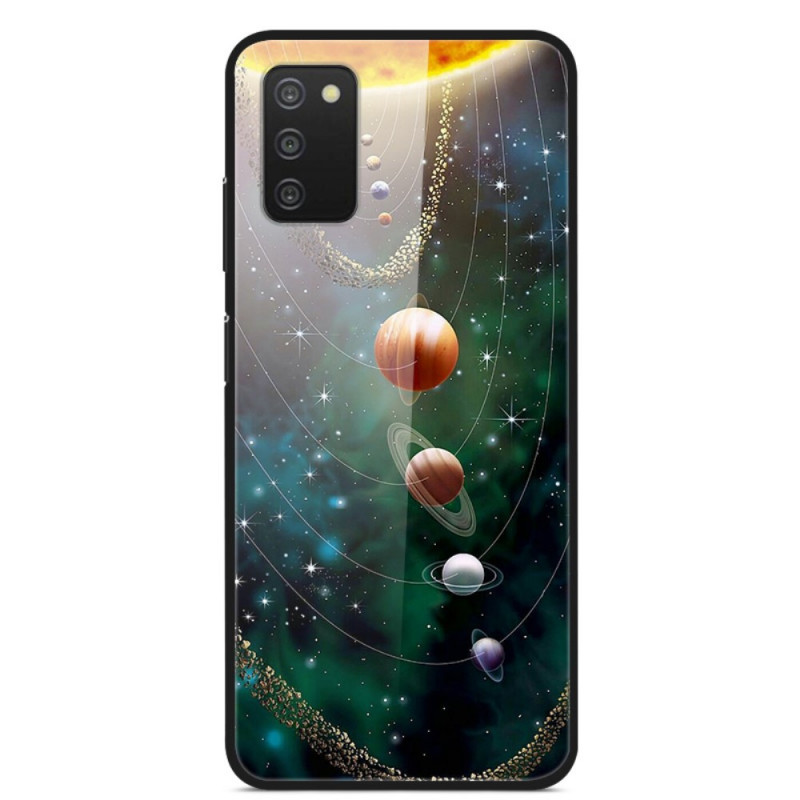 Samsung Galaxy A03s Capa de vidro temperado Sistema Solar Planet