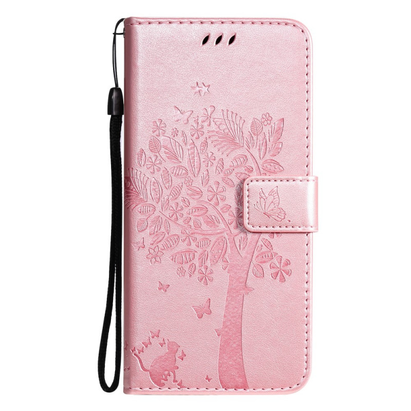 Samsung Galaxy A12 / M12 Capa para Árvores e Cintas de Gato
