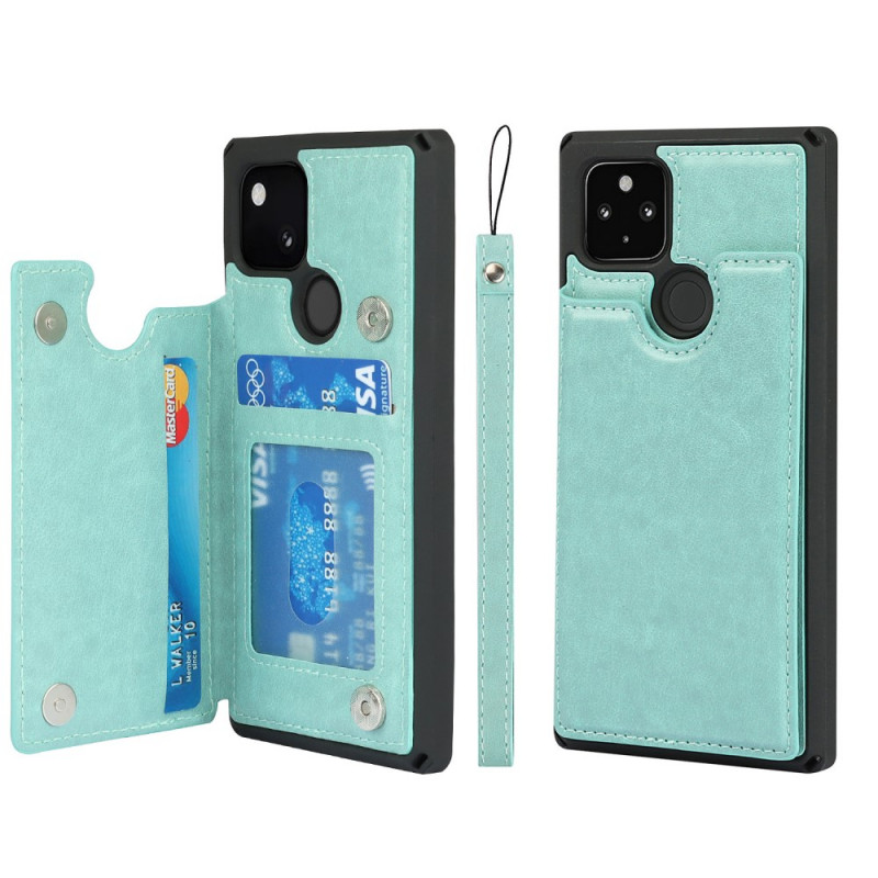Google Pixel 5 Case Card Holder e Lanyard