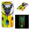 Samsung Galaxy S8 Catchy Owl Case Fluorescente