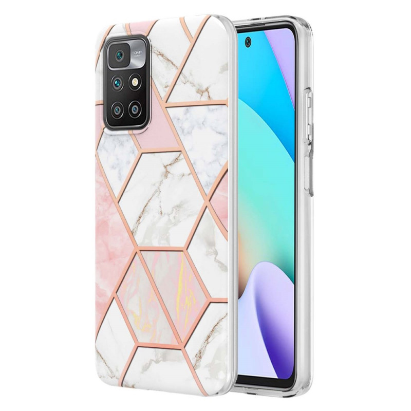 Xiaomi Redmi 10 Marble Geometry Intense Case